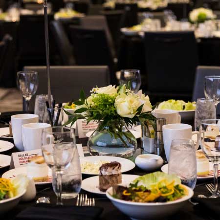 Table full of wonderful food